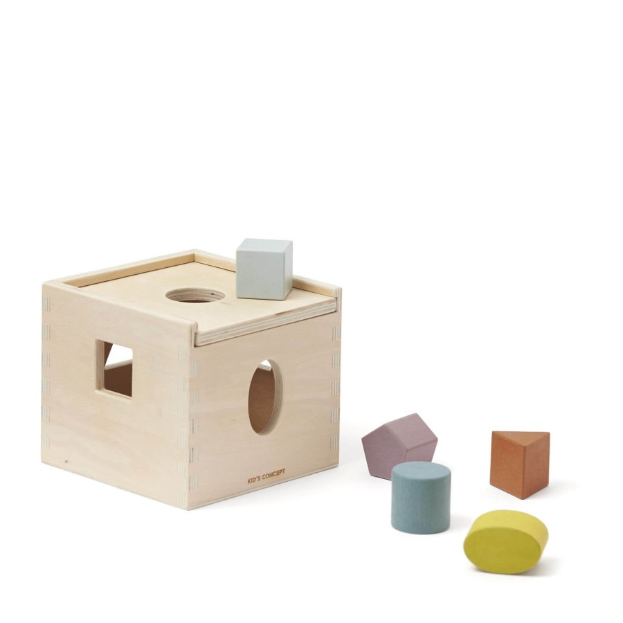 Toys Kids Concept Shape Sorters, Bead Frames | Neo Shape Sorter Box Multi Coloured