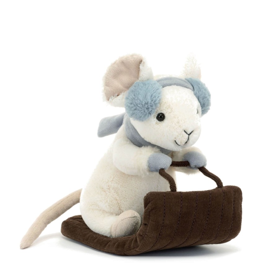 Toys Jellycat Soft Toys, Comforters | Merry Mouse Sleighing