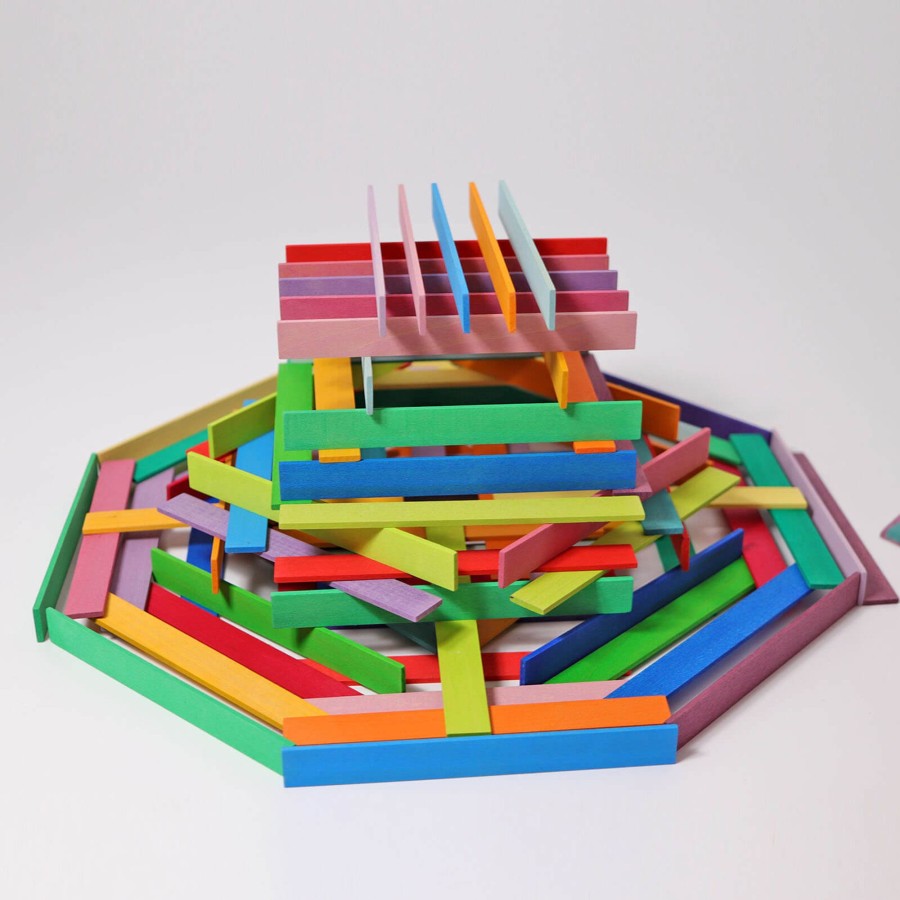 Toys Grimm’s Stacking Toys | Leonardo Wooden Sticks