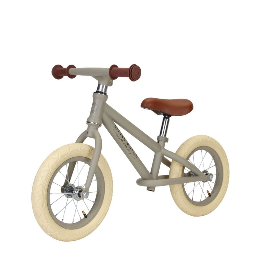 Toys Little Dutch Bikes, Trikes, Scooters | Balance Bike Matte Olive