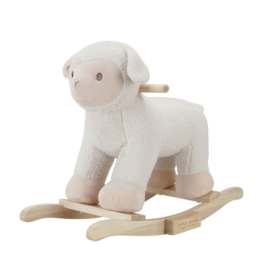 Toys Little Dutch Wooden Toys | Rocking Sheep - Little Farm