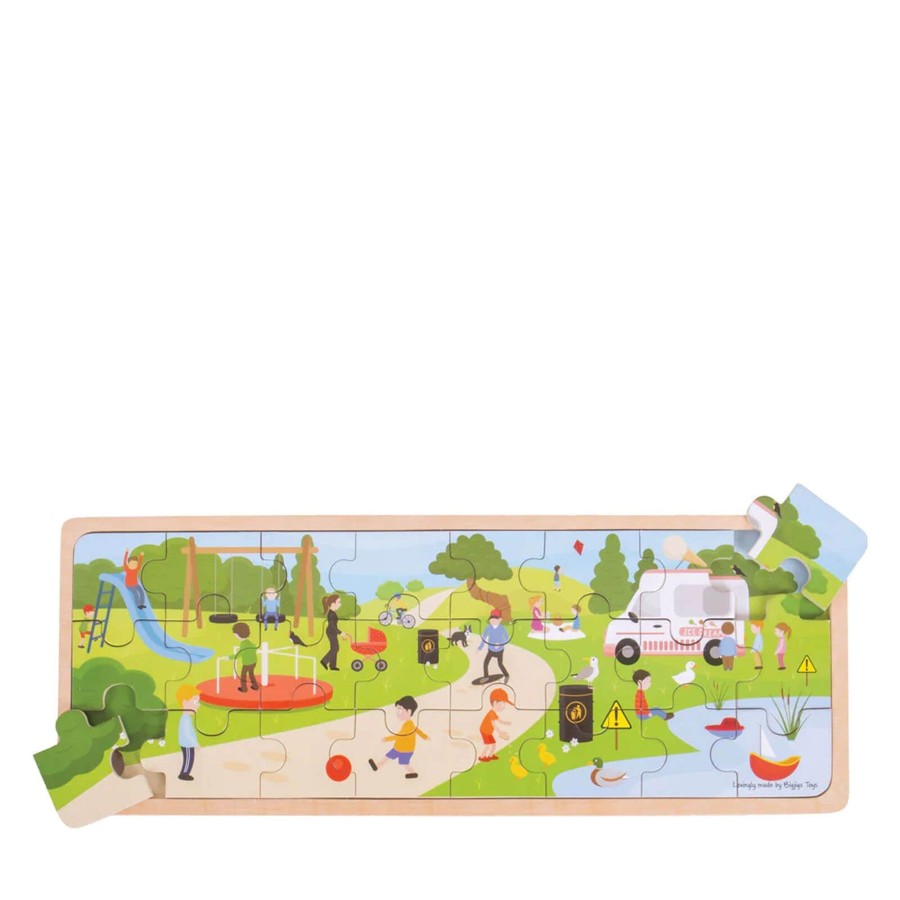 Toys Big Jigs Games, Puzzles, Jigsaws | In The Park Puzzle