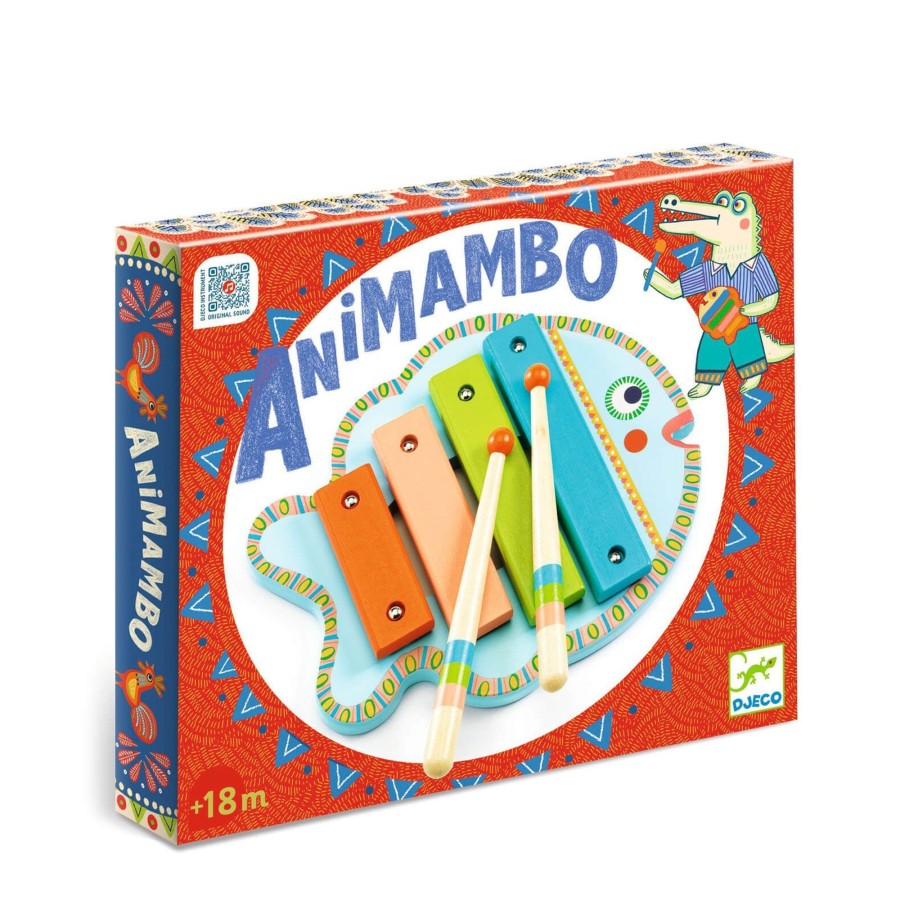 Toys Djeco Musical Instruments | Animambo Fish Xylophone