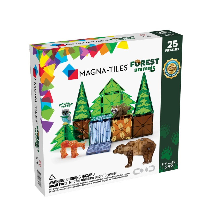 Toys Magna-Tiles Stacking Toys | Forest 25 Piece Set