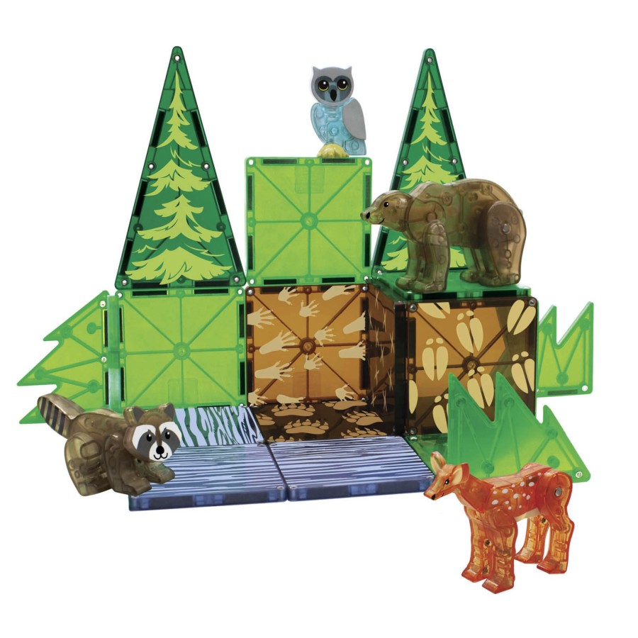 Toys Magna-Tiles Stacking Toys | Forest 25 Piece Set