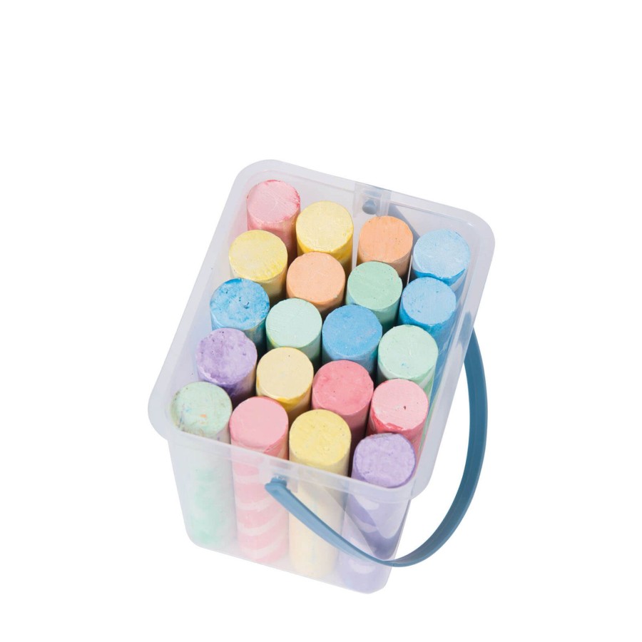 Toys Moulin Roty Arts & Crafts | 20 Coloured Floor Chalks