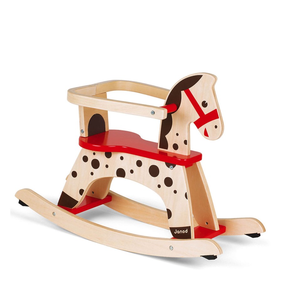 Toys Janod Wooden Toys | Caramel Rocking Horse