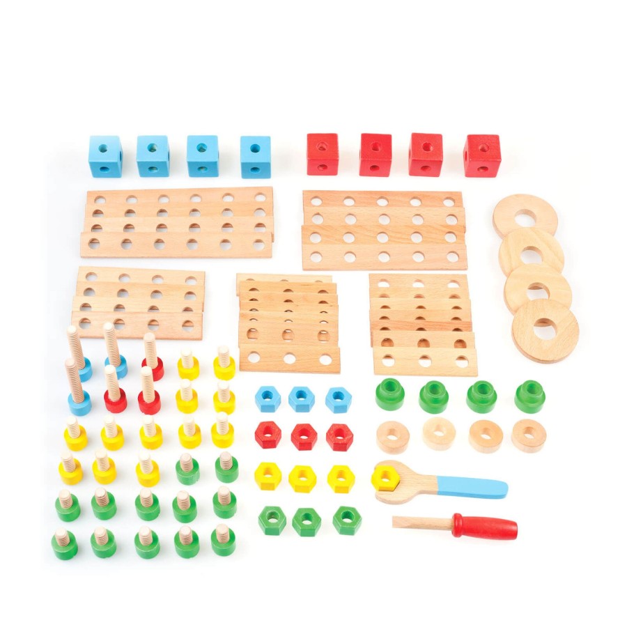 Toys Tidlo Trains, Cars, Planes | Wooden Play Construction Set