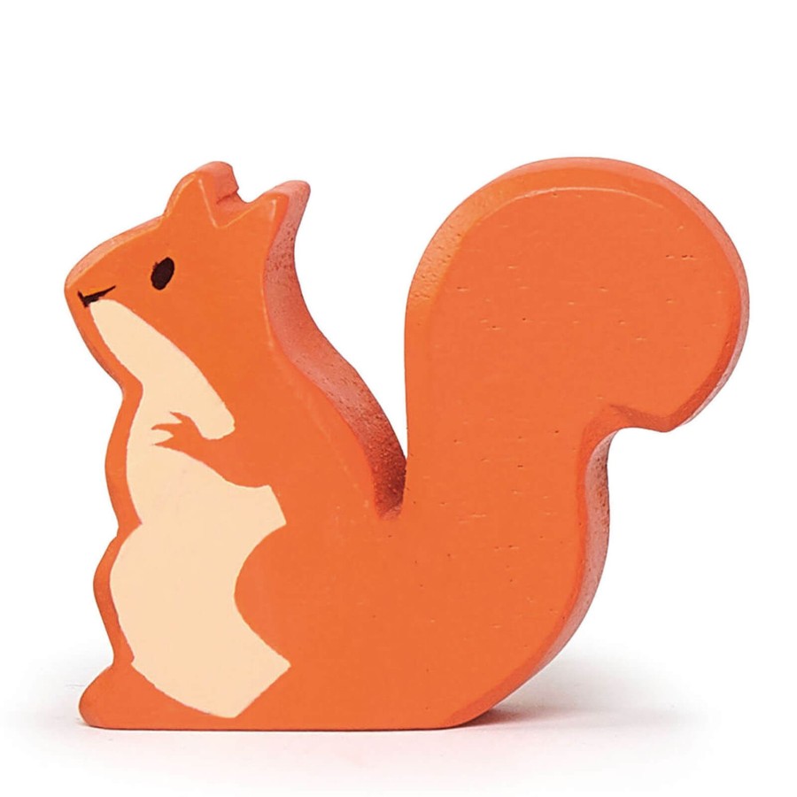 Toys Tender Leaf Wooden Toys | Wooden Red Squirrel