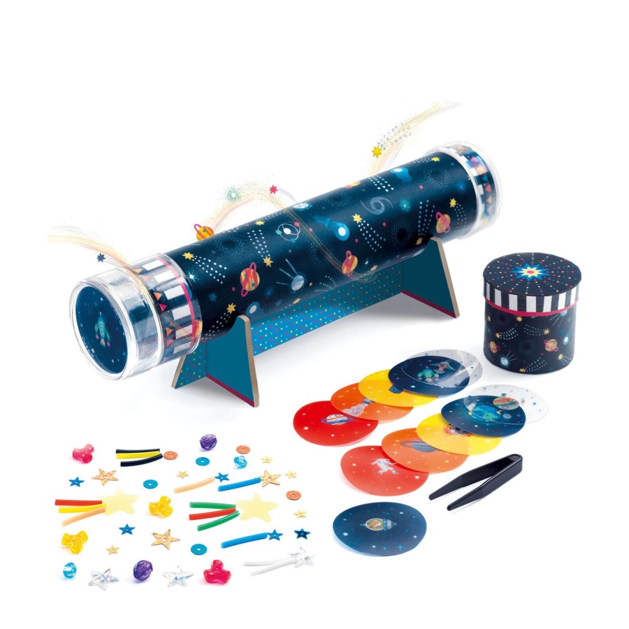 Toys Djeco Arts & Crafts | Do It Yourself Craft Set - Space Kaleidoscope