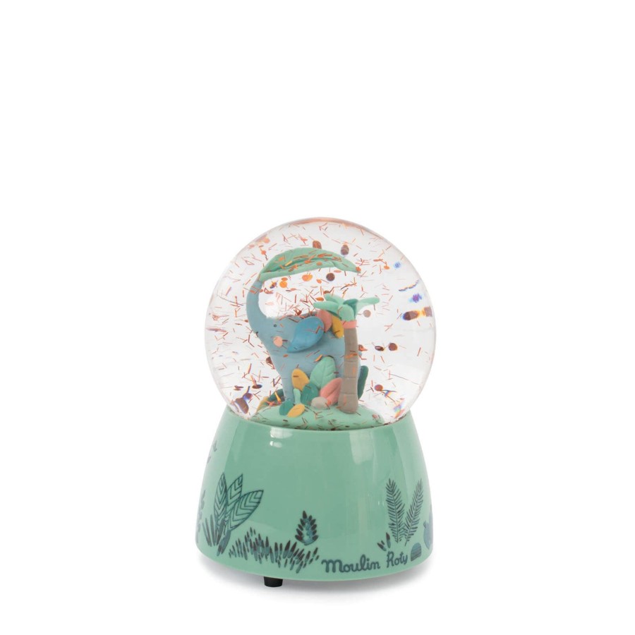 Home Moulin Roty Decorative Objects | Musical Snow Globe - Under My Baobab Tree