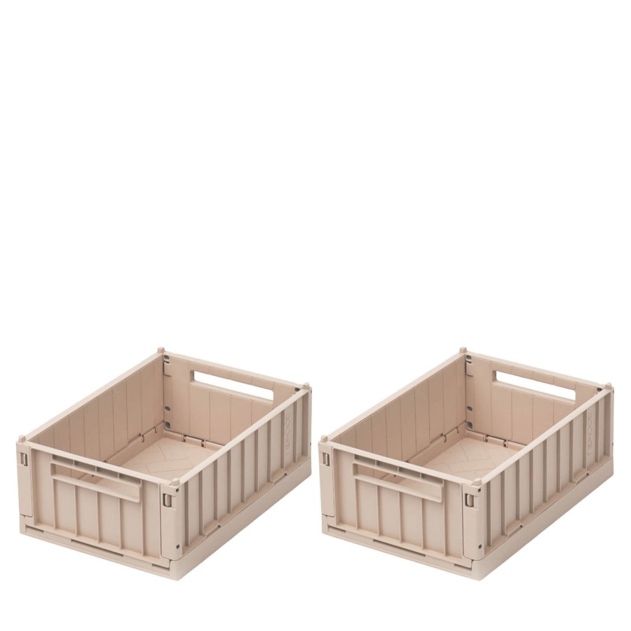 Home Liewood Toy Storage | Weston Storage Box Small 2 Pack Rose