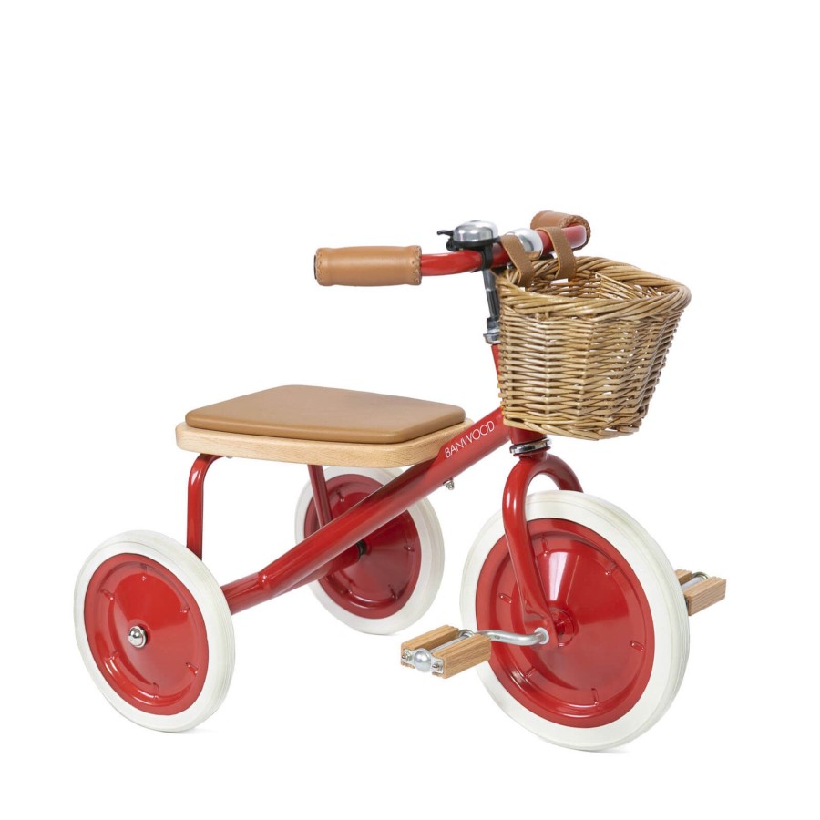 Toys Banwood Bikes, Trikes, Scooters | Trike Red