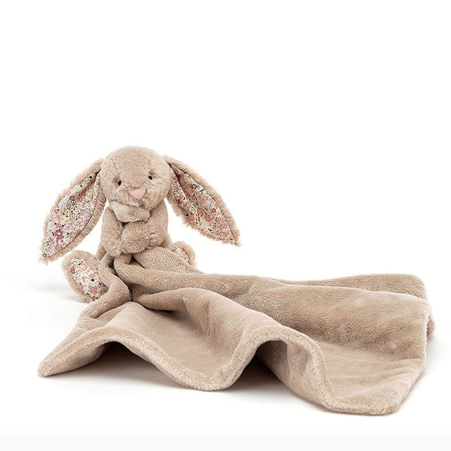 Toys Jellycat Soft Toys, Comforters | Blossom Bunny Soother Bea Beige