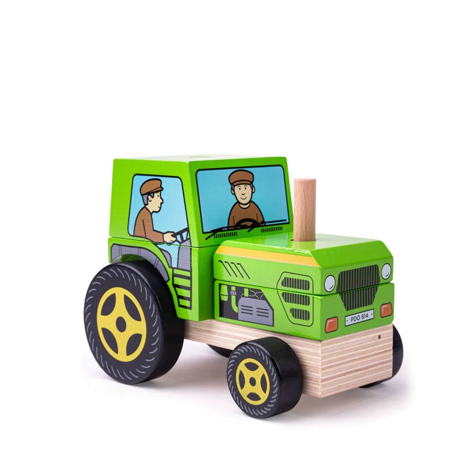 Toys Big Jigs Stacking Toys | Stacking Tractor