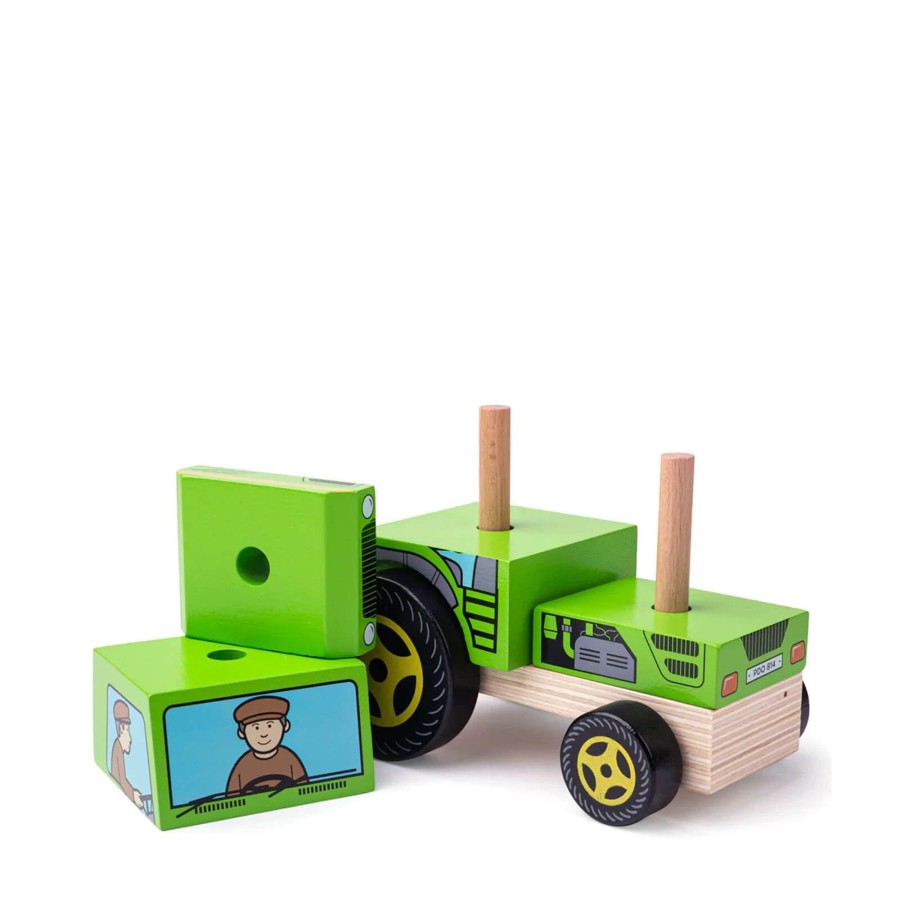 Toys Big Jigs Stacking Toys | Stacking Tractor