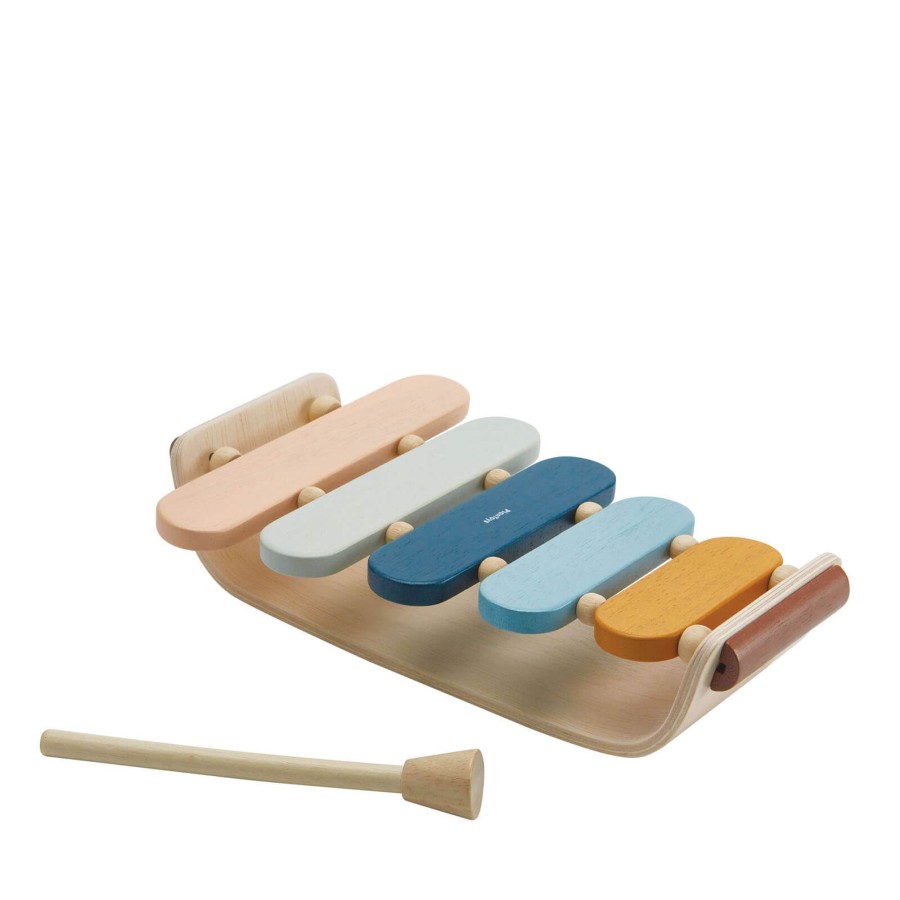 Toys Plan Toys Musical Instruments | Oval Xylophone Orchard Collection