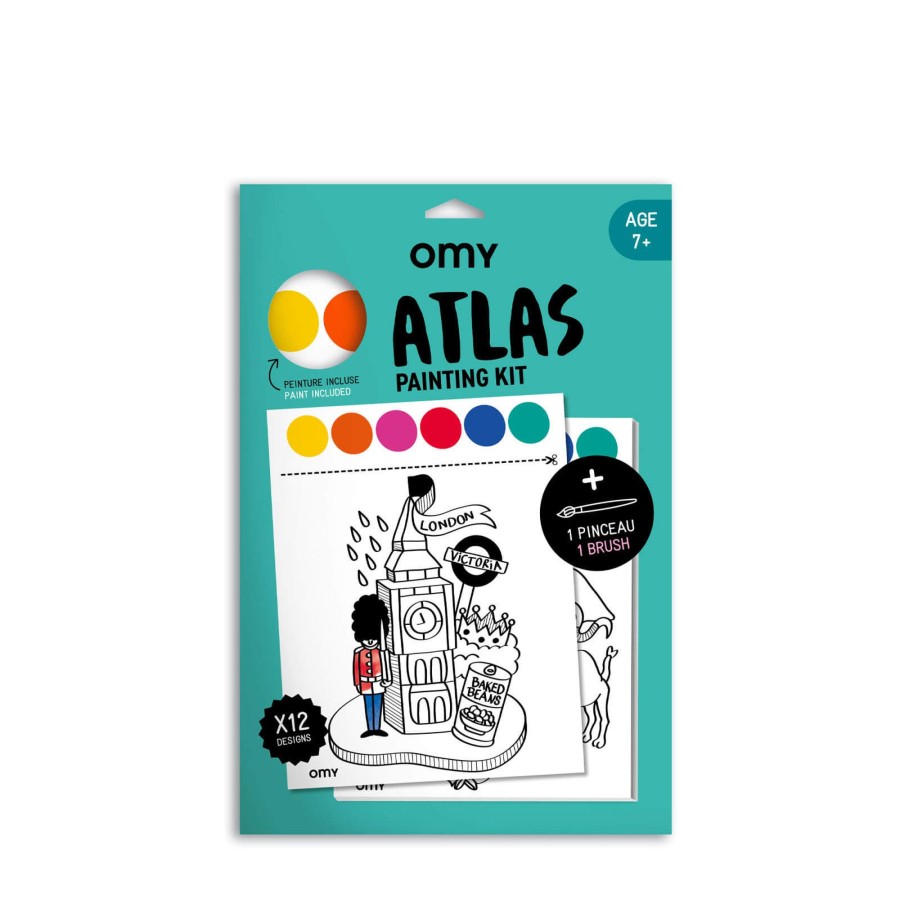 Toys OMY Arts & Crafts | Painting Kit - Atlas