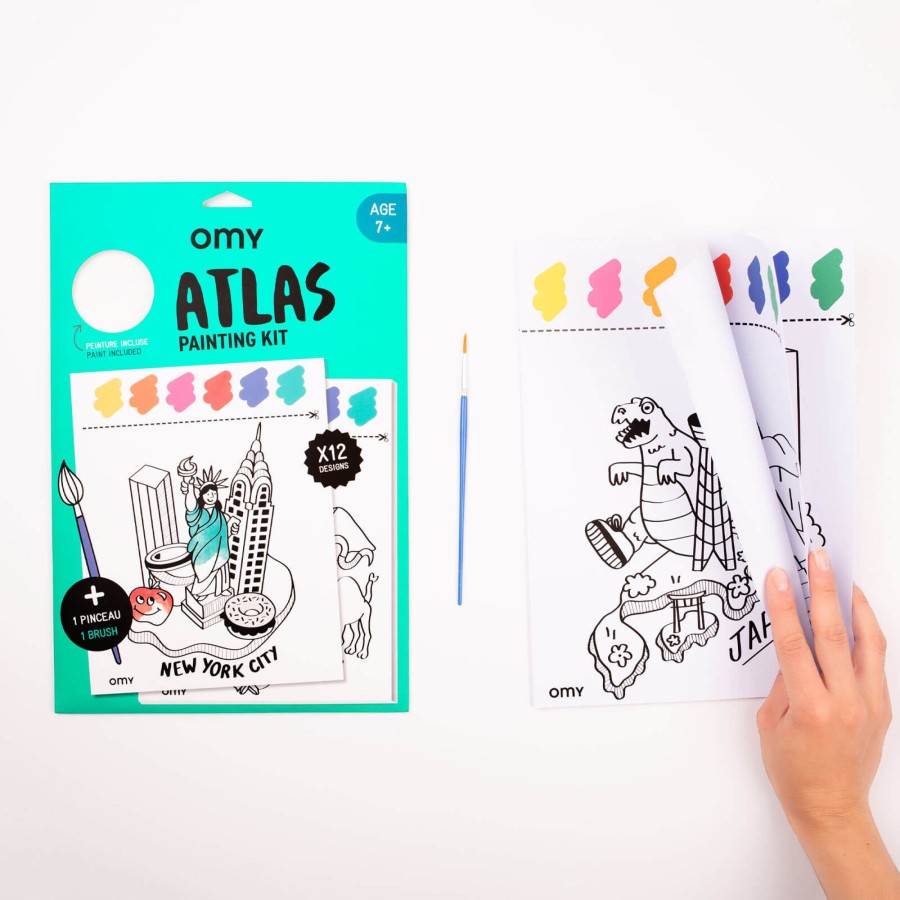 Toys OMY Arts & Crafts | Painting Kit - Atlas