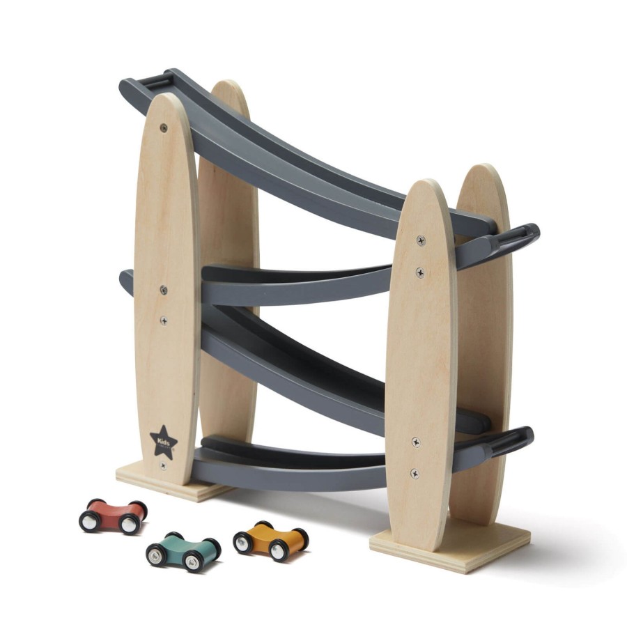 Toys Kids Concept Trains, Cars, Planes | Aiden Ramp Racer Natural / Grey