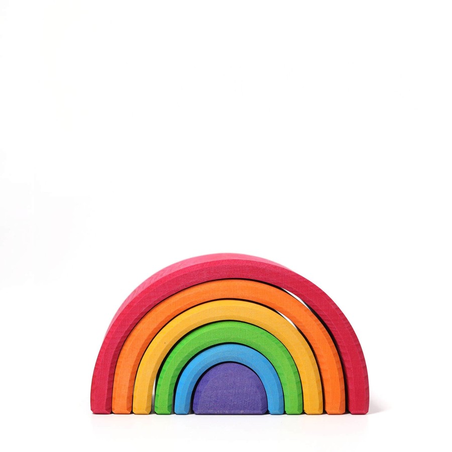 Home Grimm’s Decorative Objects | Wooden Rainbow - Coloured