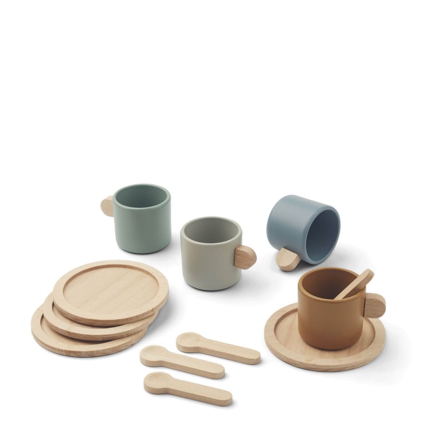 Toys Liewood Wooden Toys | Callum Play Tableware Blue Multi Mix