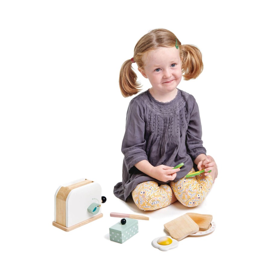 Toys Tender Leaf Wooden Toys | Breakfast Toaster Set