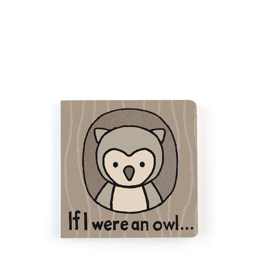 Toys Jellycat Books | If I Were An Owl - Board Book