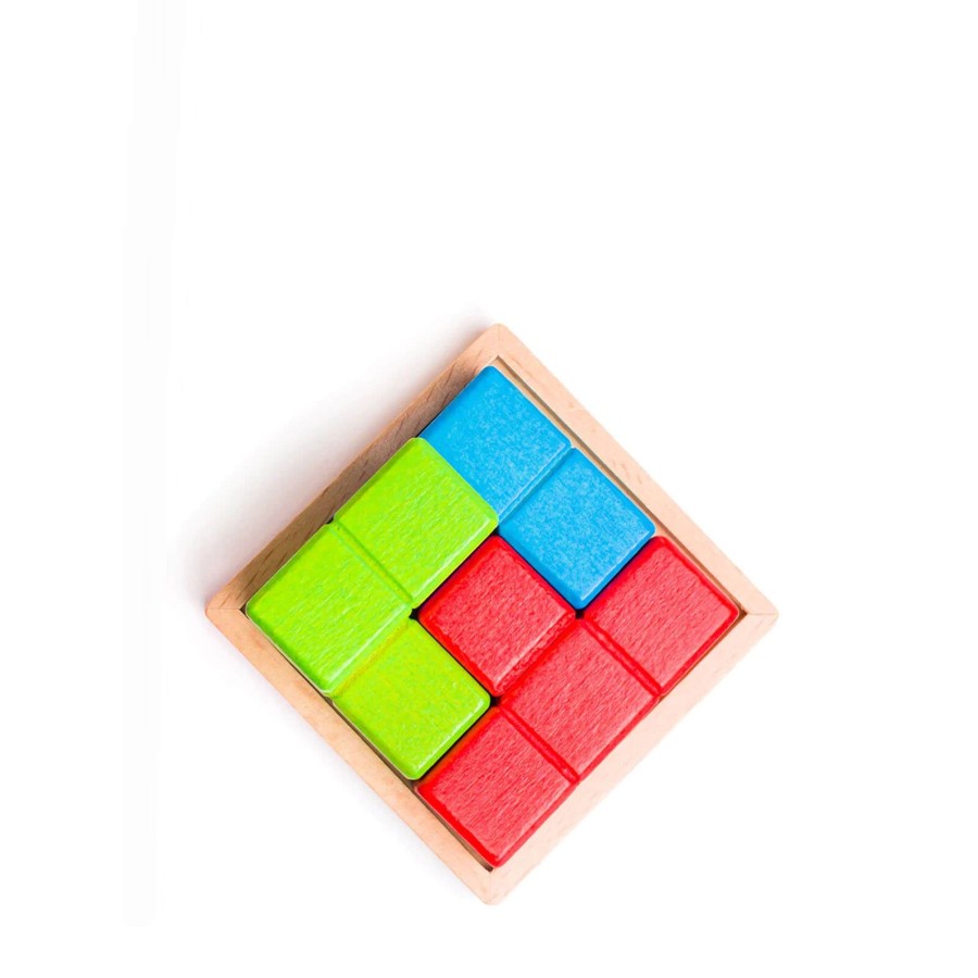 Toys Big Jigs Games, Puzzles, Jigsaws | Wooden Lock-A-Cube Game