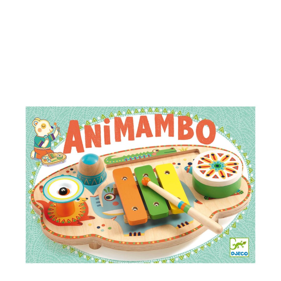 Toys Djeco Musical Instruments | Animambo Musical Carnival Set