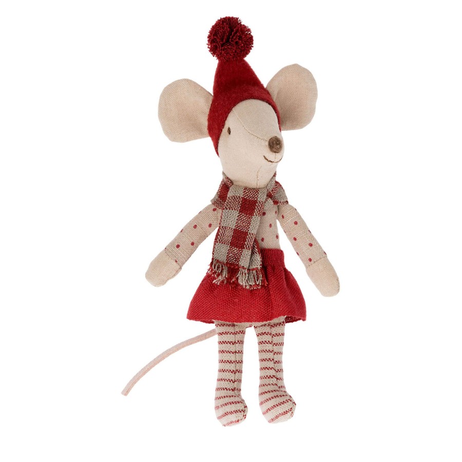 Toys Maileg Soft Toys, Comforters | Christmas Mouse Big Sister