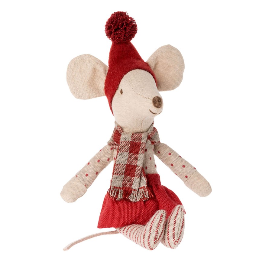 Toys Maileg Soft Toys, Comforters | Christmas Mouse Big Sister