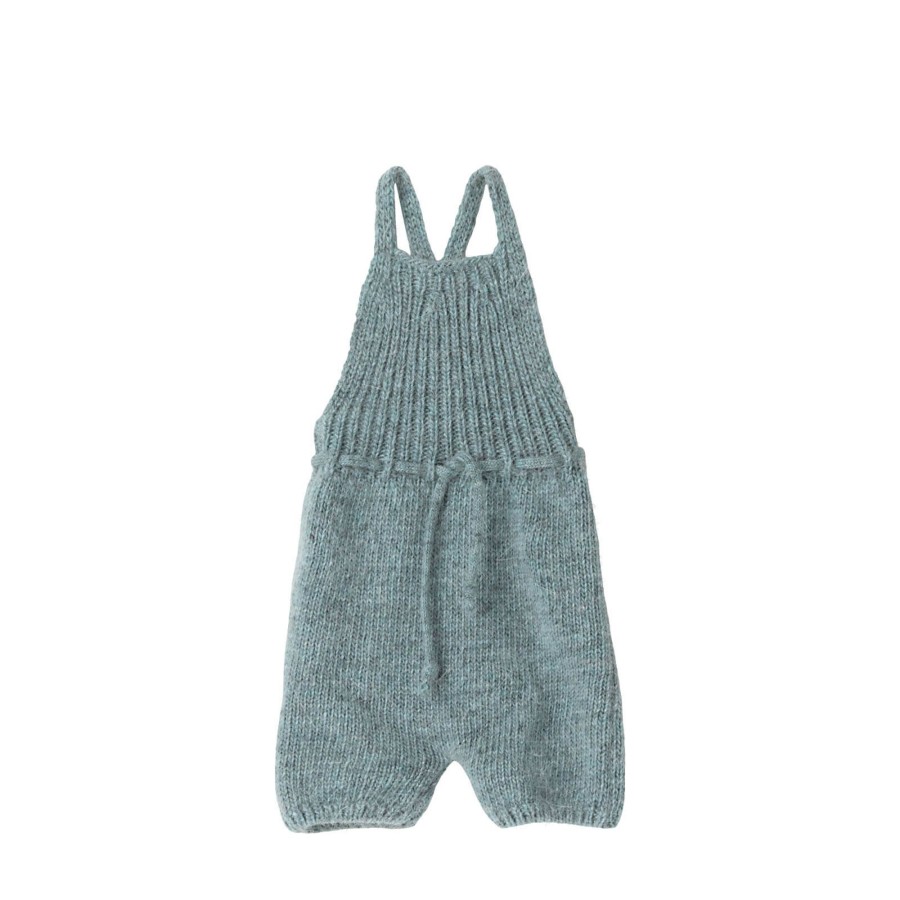 Toys Maileg Soft Toys, Comforters | Rabbit Size 4 - Knitted Overalls