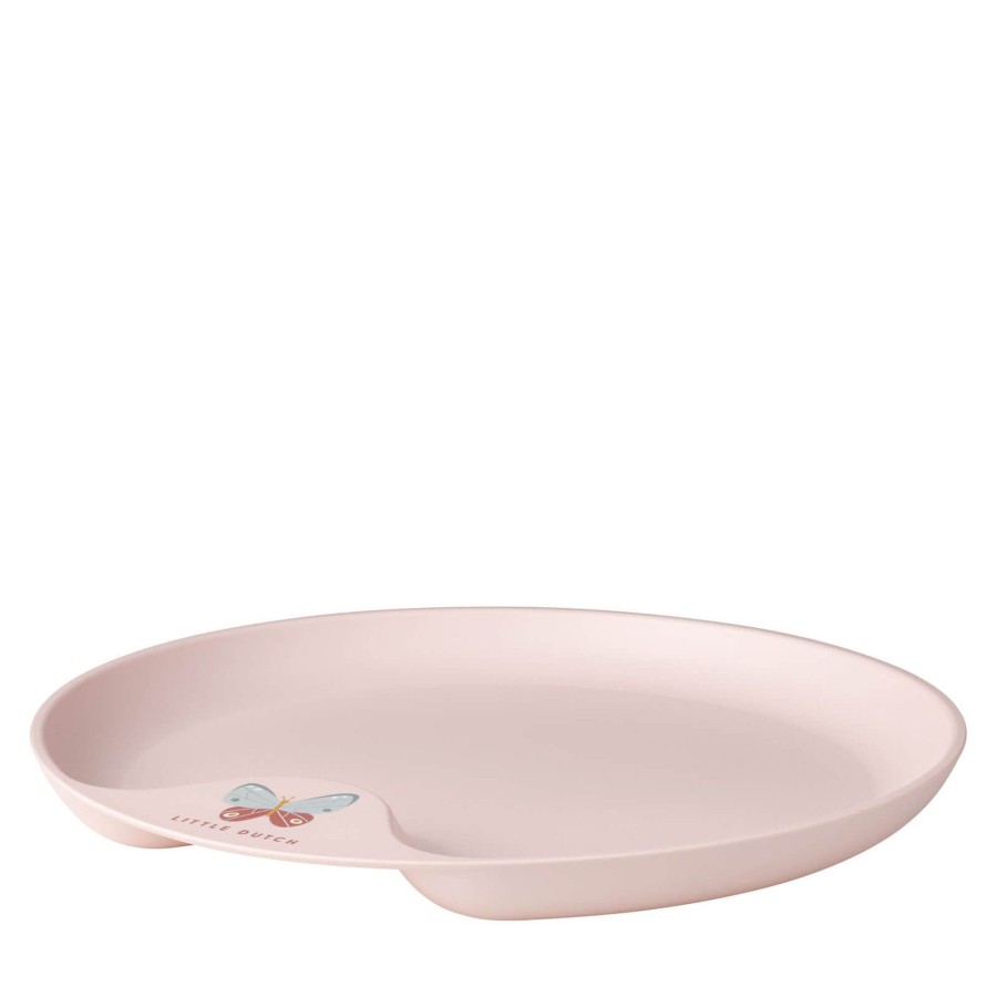 Home Little Dutch Snack Bowls, Plates | Children'S Plate - Flowers And Butterflies