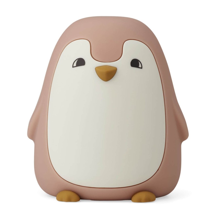 Home Liewood Night Lights | Ditlev Night Light Penguin Dark Rose