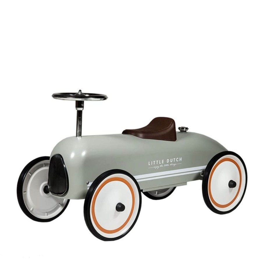 Toys Little Dutch Wooden Toys | Retro Ride On Olive