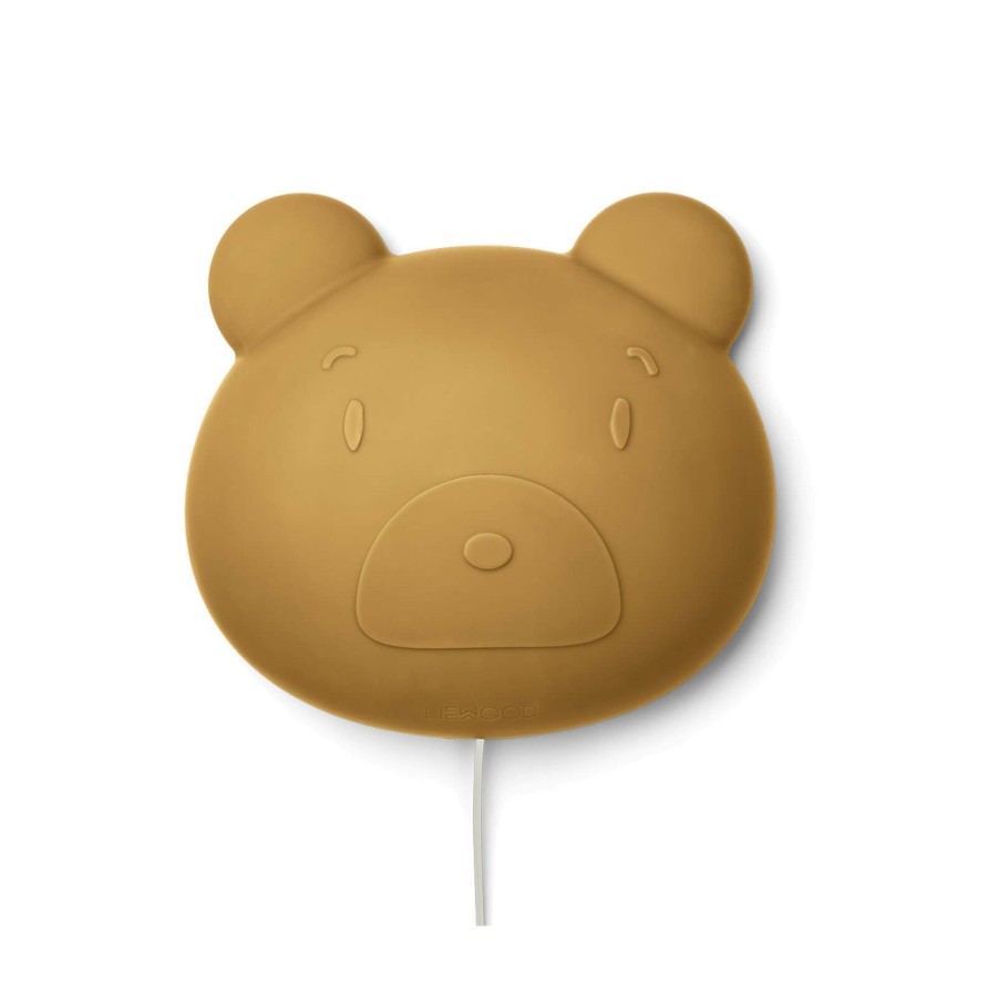 Home Liewood Night Lights | Vega Wall Lamp Mr Bear Golden Caramel