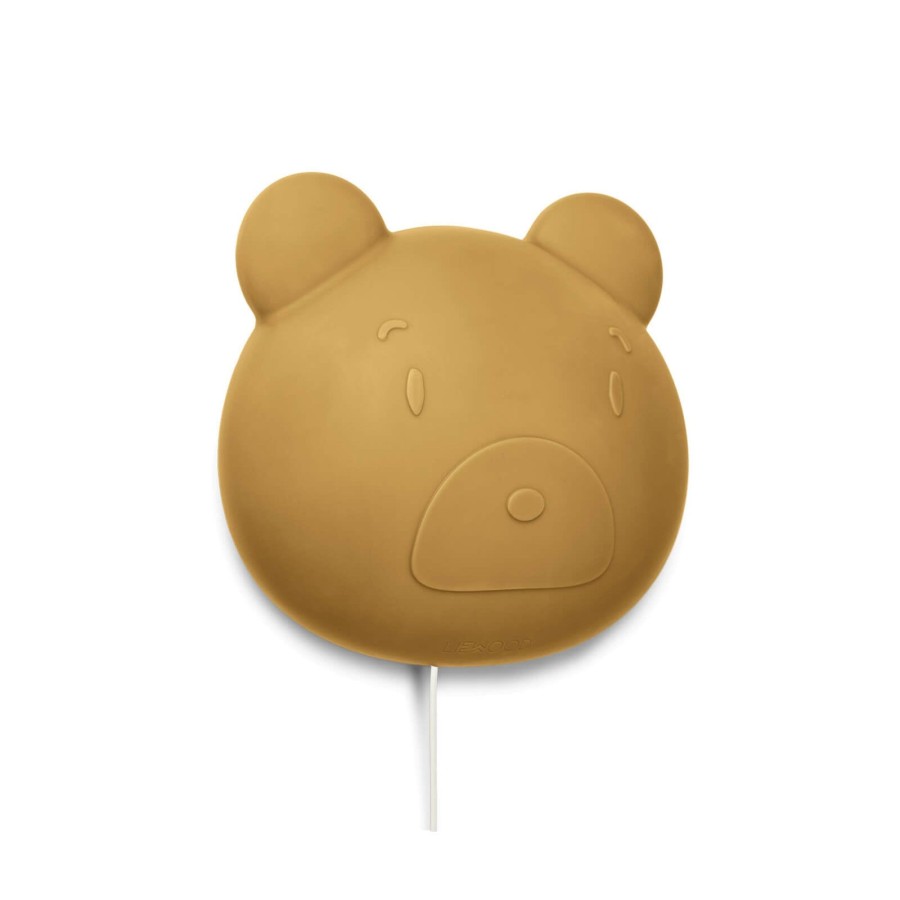 Home Liewood Night Lights | Vega Wall Lamp Mr Bear Golden Caramel