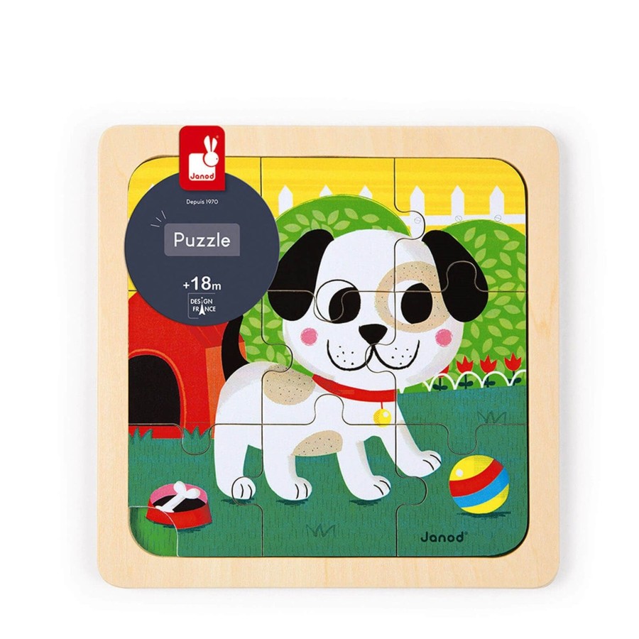 Toys Janod Games, Puzzles, Jigsaws | Titus Dog Puzzle