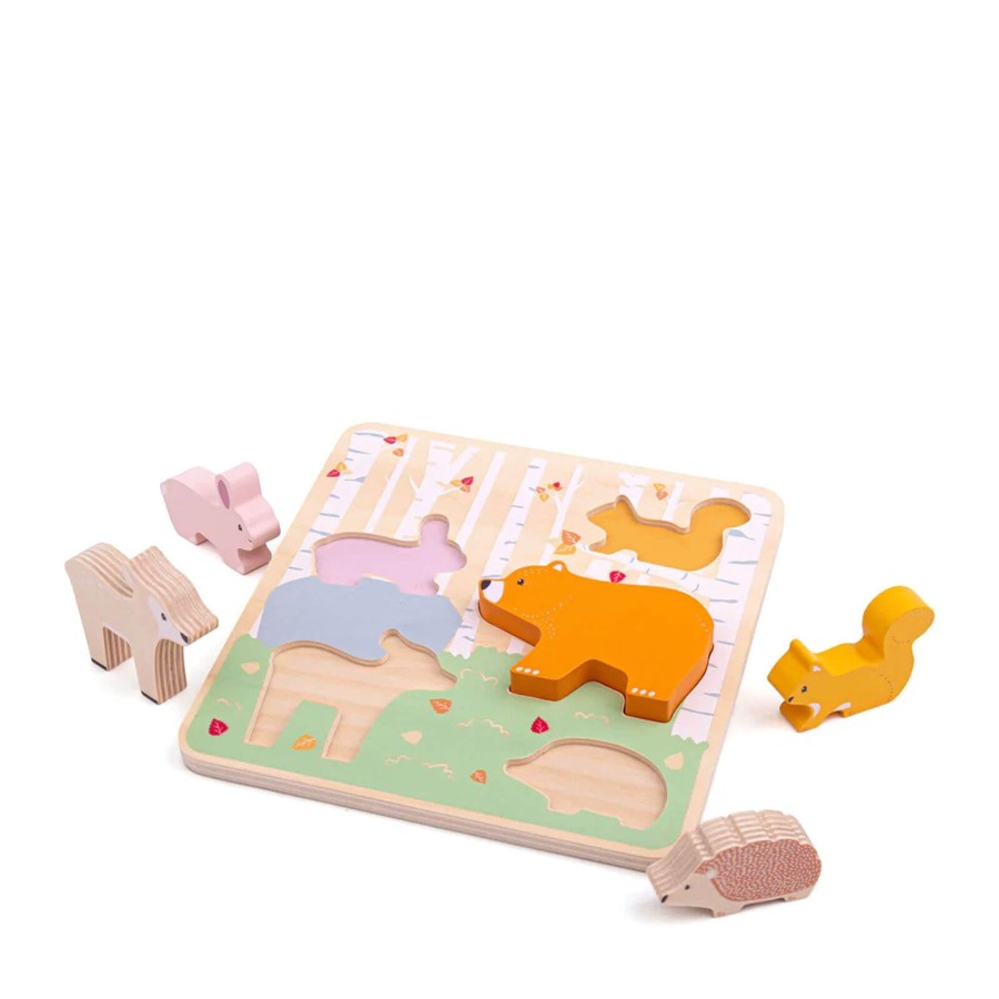 Toys Big Jigs Games, Puzzles, Jigsaws | Woodland Chunky Puzzle