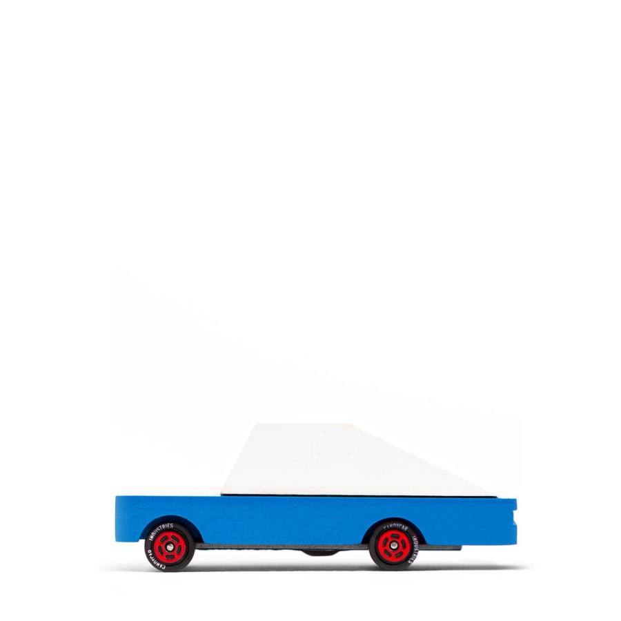 Toys Candylab Trains, Cars, Planes | Candycar Blue Racer - No. 8