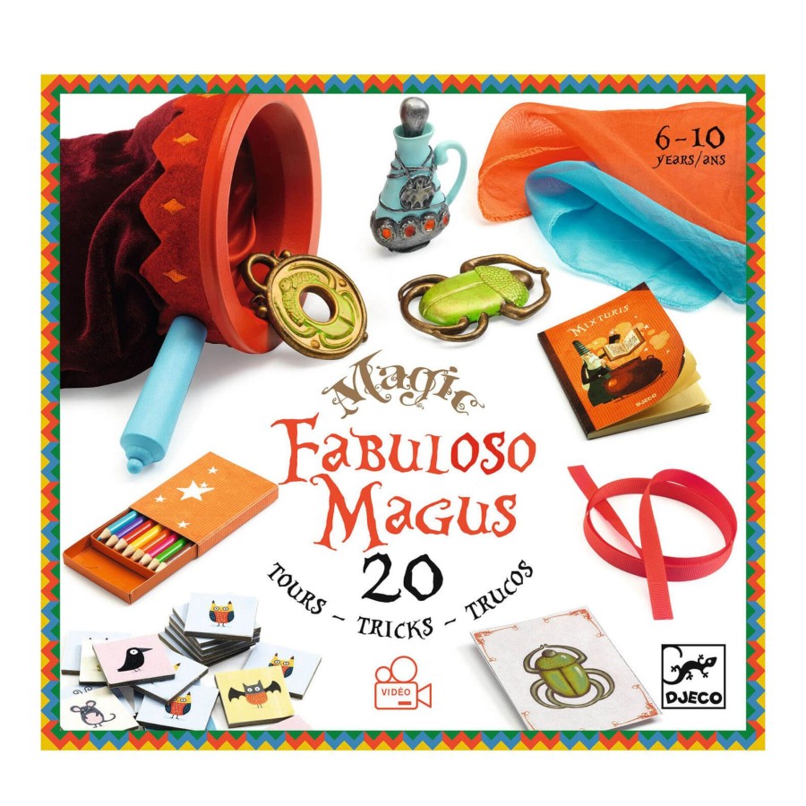 Toys Djeco Games, Puzzles, Jigsaws | 20 Magic Tricks - Fabuloso Magus