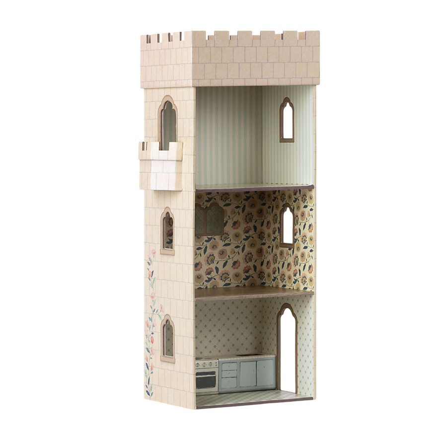 Toys Maileg Dolls, Dolls Houses | Castle With Kitchen