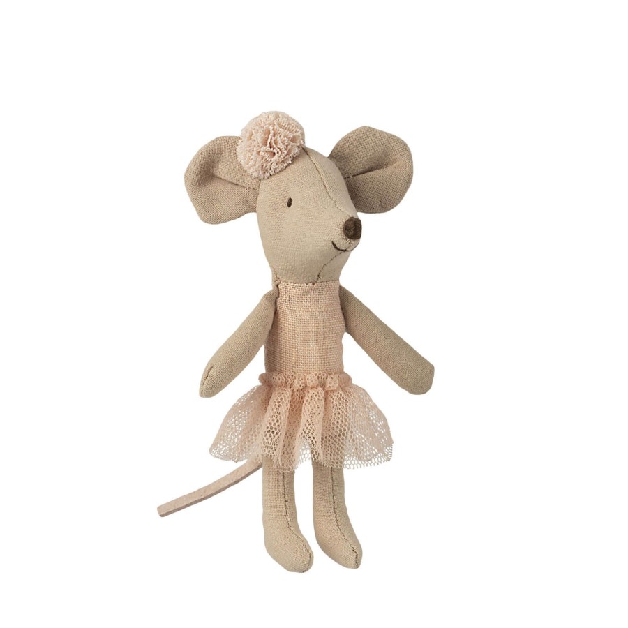 Toys Maileg Soft Toys, Comforters | Ballerina Mouse Little Sister