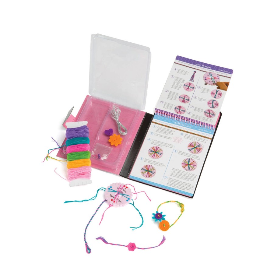 Toys Melissa and Doug Arts & Crafts | On-The-Go Crafts - Friendship Bracelets