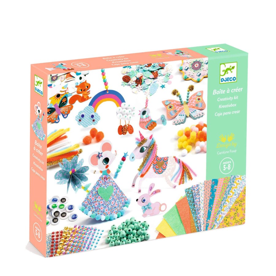 Toys Djeco Arts & Crafts | Creativity Kit Craft Set