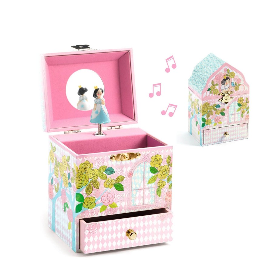 Toys Djeco Music, Money Boxes | Music Jewellery Box - Enchanted Palace