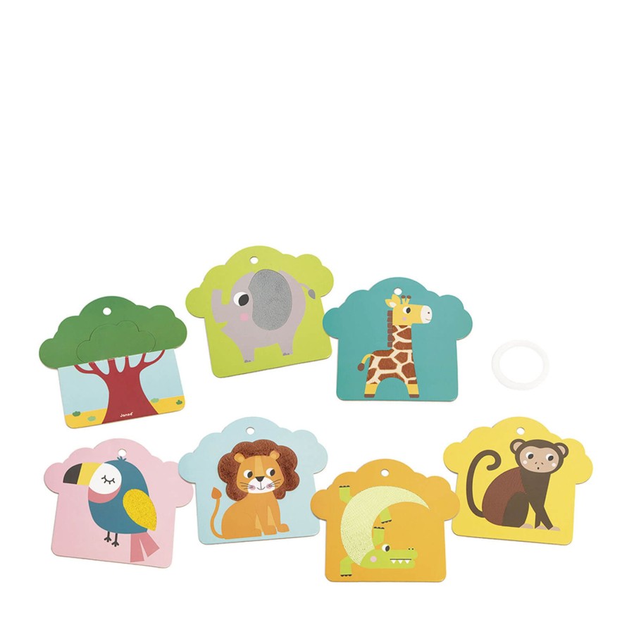 Toys Janod Games, Puzzles, Jigsaws | Savannah Tactile Cards Set