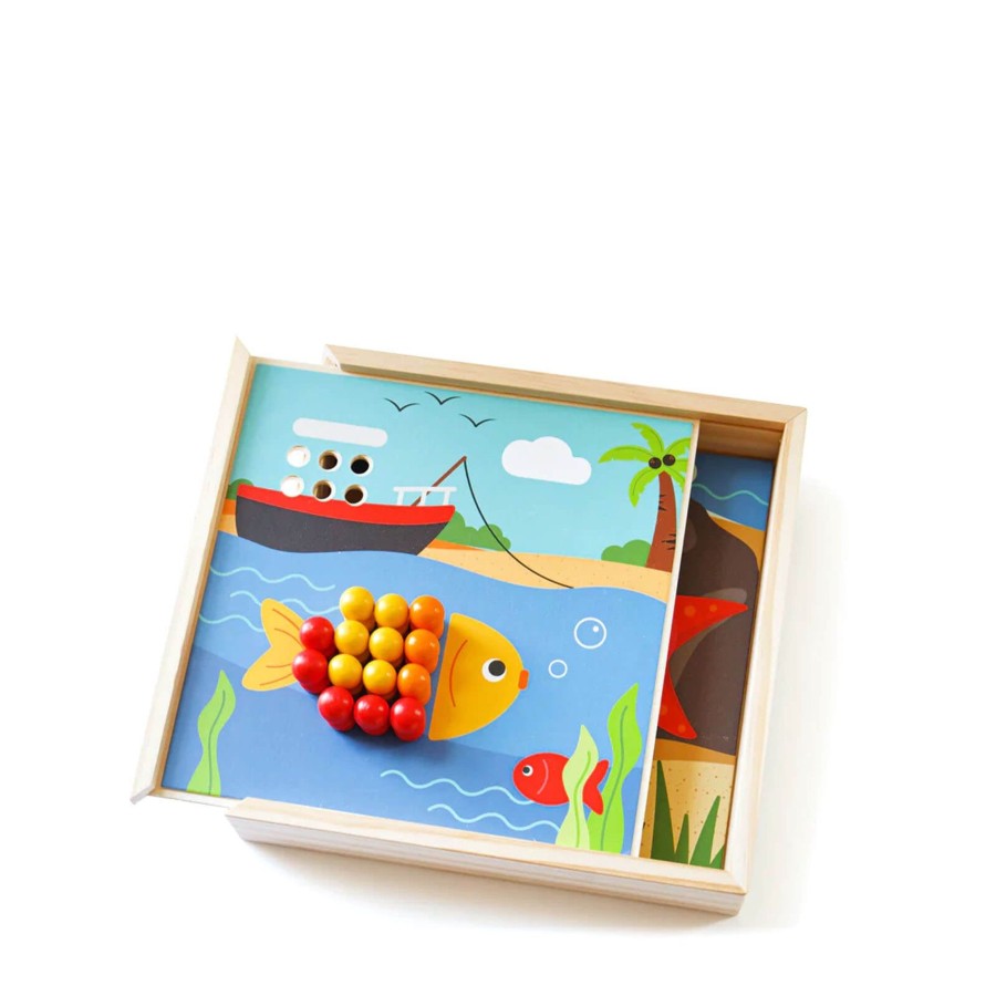 Toys Big Jigs Arts & Crafts | Seaside Peg Art Board