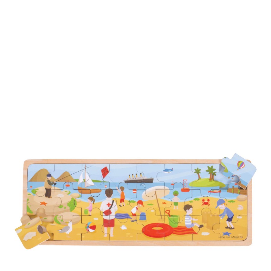 Toys Big Jigs Games, Puzzles, Jigsaws | At The Seaside Puzzle